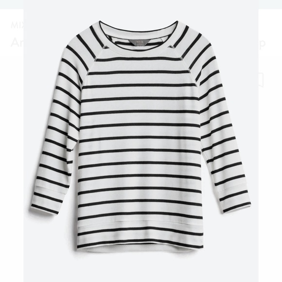 MIX BY 41 HAWTHORN Tops - MIX BY 41 HAWTHORN Arnold Three Quarter Sleeve Raglan Knit Top size M